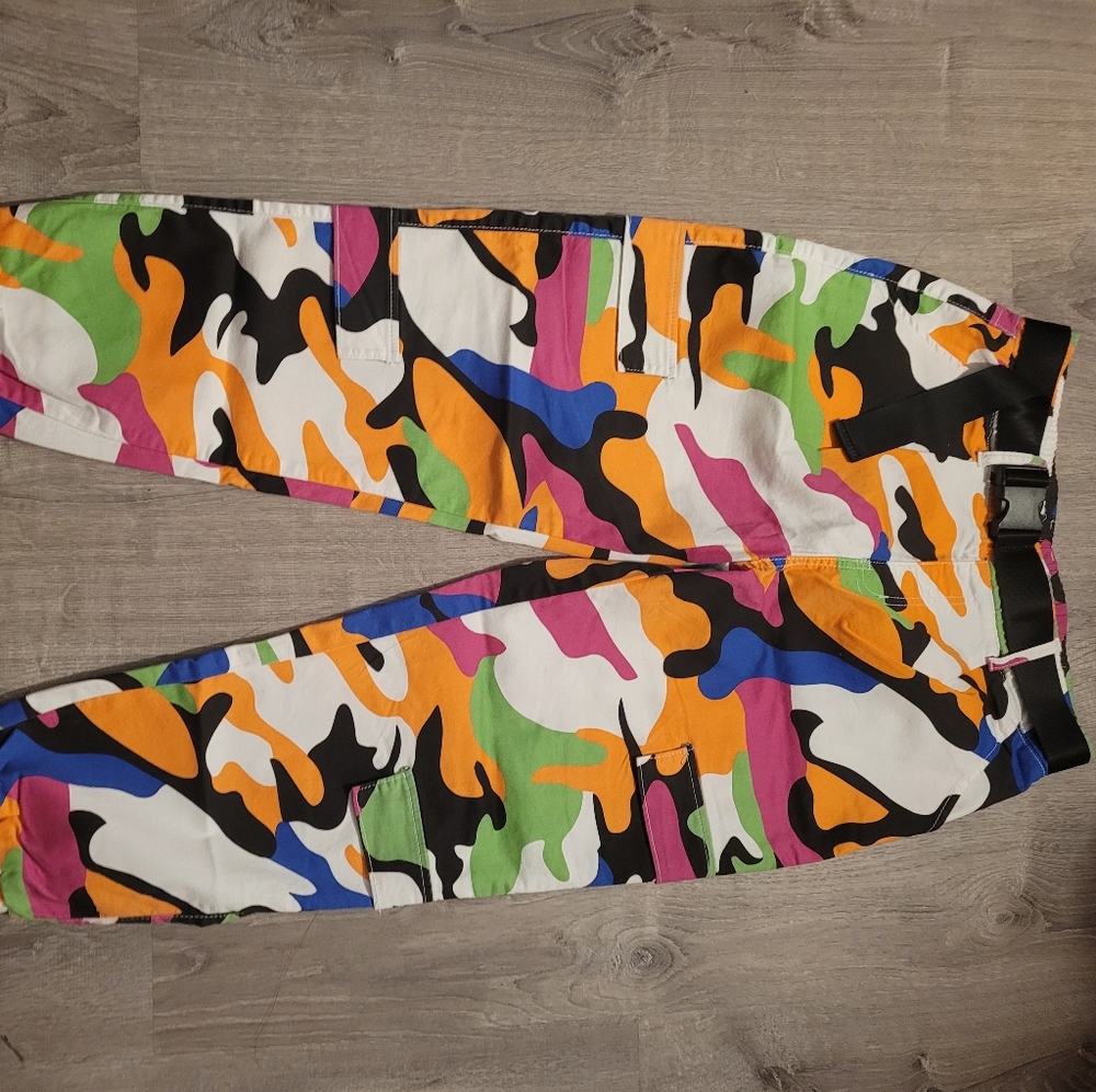 V.I.P. Baggy Joggers Multi-Colored